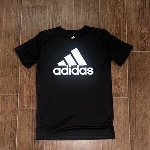 Adidas Boys' Climalite Performance Logo T-Shirt Medium NWOT